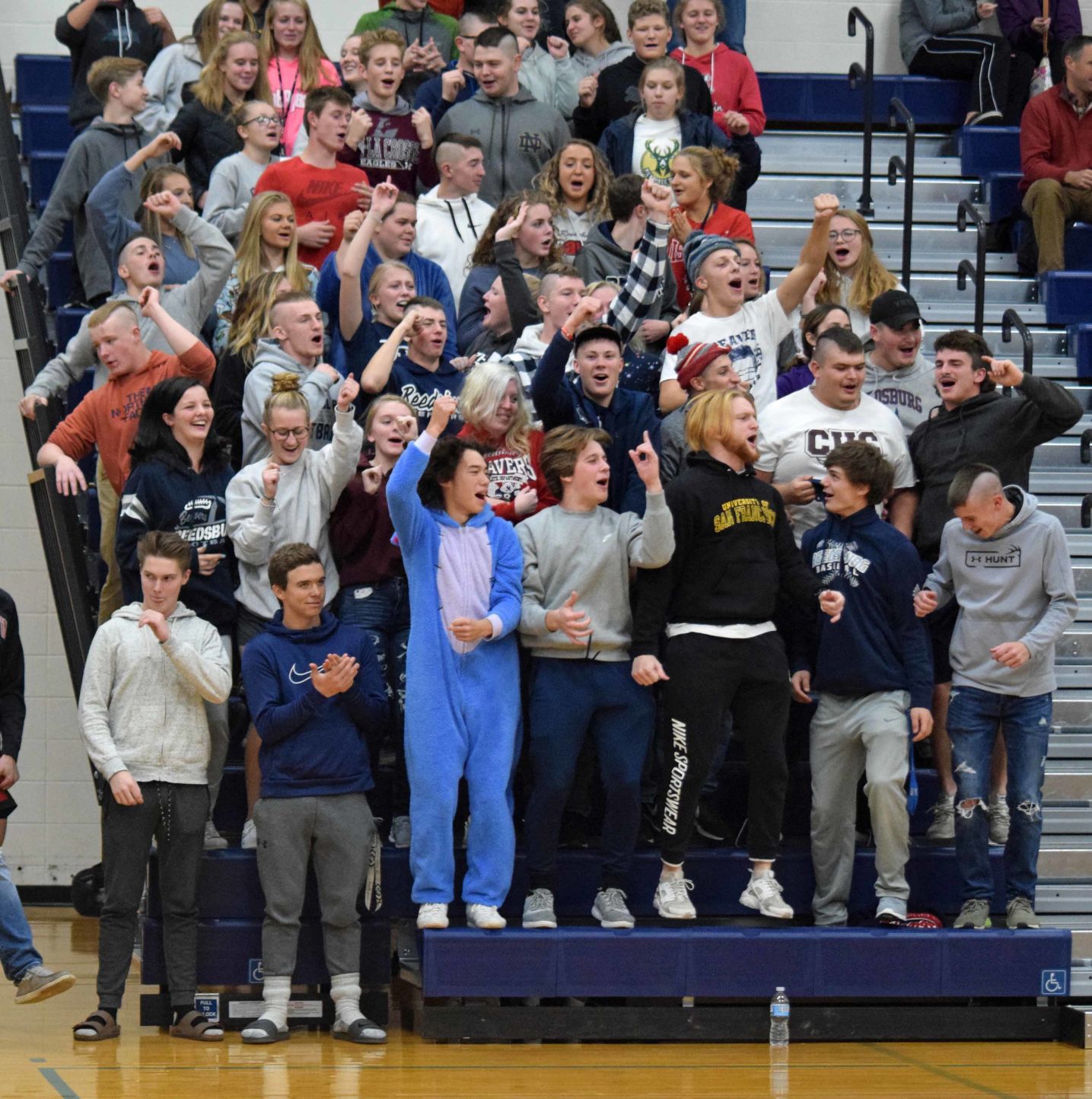 Reedsburg student section